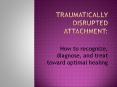 Traumatically Disrupted Attachment PowerPoint PPT Presentation