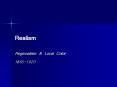 Realism PowerPoint PPT Presentation