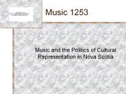 Music 1253
