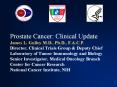 Prostate Cancer: Clinical Update      James L. Gulley M.D., Ph.D., F.A.C.P. Director, Clinical Trials Group & Deputy Chief Laboratory of Tumor Immunology and Biology Senior Investigator, Medical Oncology Branch Center for Cancer Research National PowerPoint PPT Presentation