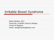 Irritable Bowel Syndrome