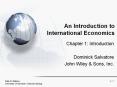 Chapter 1: Introduction Dominick Salvatore John Wiley PowerPoint PPT Presentation