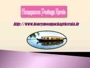 Kerala Honeymoon Packages