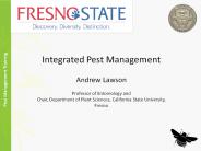 Integrated Pest Management