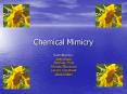 Chemical Mimicry PowerPoint PPT Presentation