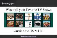 Streaming TV Shows Online