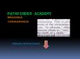 The Path Finder Academy PowerPoint PPT Presentation