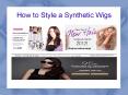How to Style a Synthetic Wigs PowerPoint PPT Presentation