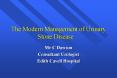 The Modern Management of Urinary Stone Disease PowerPoint PPT Presentation
