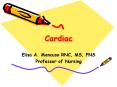 Cardiac PowerPoint PPT Presentation