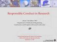 Responsible Conduct in Research PowerPoint PPT Presentation