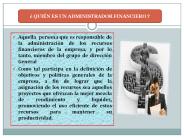 ADMINISTRADOR FINANCIERO