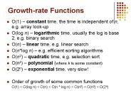Growth-rate Functions