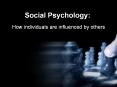 Social Psychology PowerPoint PPT Presentation