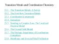 21.1The Transition Metals: A Survey PowerPoint PPT Presentation