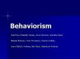 Behaviorism PowerPoint PPT Presentation