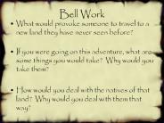 Bell Work