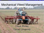 Mechanical Weed Management