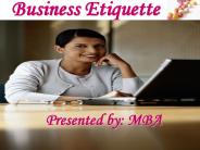 Business Etiquette