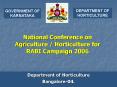 National Conference on Agriculture / Horticulture for RABI Campaign 2006 PowerPoint PPT Presentation