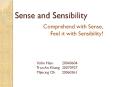 Sense and Sensibility PowerPoint PPT Presentation