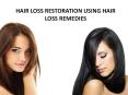 Hair loss restoration using hair loss remedies PowerPoint PPT Presentation