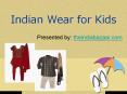 Traditional Indian outfit for kids PowerPoint PPT Presentation
