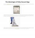 The Advantages of Kirby Vacuum Bags PowerPoint PPT Presentation