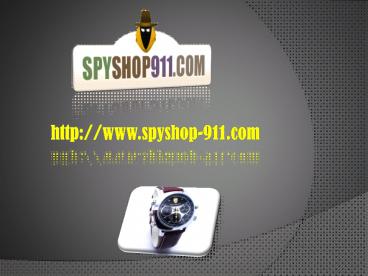 Spy Shop