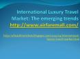 Airfaremall.Com - International Luxury Travel Market PowerPoint PPT Presentation