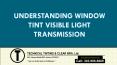 Understanding Window Tint Visible Light Transmission PowerPoint PPT Presentation