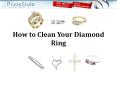 How to clean your diamond ring PowerPoint PPT Presentation
