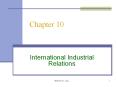 International Industrial Relations PowerPoint PPT Presentation