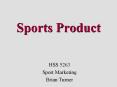 Sports Product PowerPoint PPT Presentation