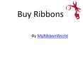 Buy ribbons from top merchant for large party
