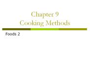 Chapter 9 Cooking Methods