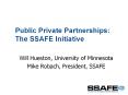 Public Private Partnerships:  The SSAFE Initiative PowerPoint PPT Presentation