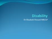 Disability