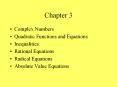 Complex Numbers PowerPoint PPT Presentation