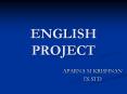 ENGLISH PROJECT PowerPoint PPT Presentation