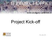 Project Kick-off
