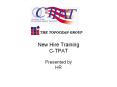 New Hire Training PowerPoint PPT Presentation