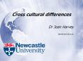 Cross cultural differences PowerPoint PPT Presentation