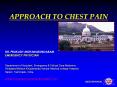APPROACH TO CHEST PAIN PowerPoint PPT Presentation
