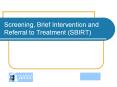 Screening, Brief Intervention and Referral to Treatment (SBIRT) PowerPoint PPT Presentation