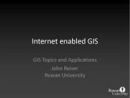 Internet enabled GIS
