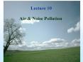Air & Noise Pollution PowerPoint PPT Presentation
