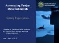 Automating Project Data Submittals PowerPoint PPT Presentation