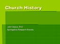Church History PowerPoint PPT Presentation