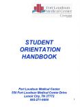 STUDENT ORIENTATION HANDBOOK   Fort Loudoun Medical Center 550 Fort Loudoun Medical Center Drive Lenoir City, TN 37772 865-271-6000 PowerPoint PPT Presentation